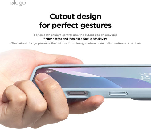 elago iPhone 16 Case Magnetic Liquid Silicone (MagSafe)